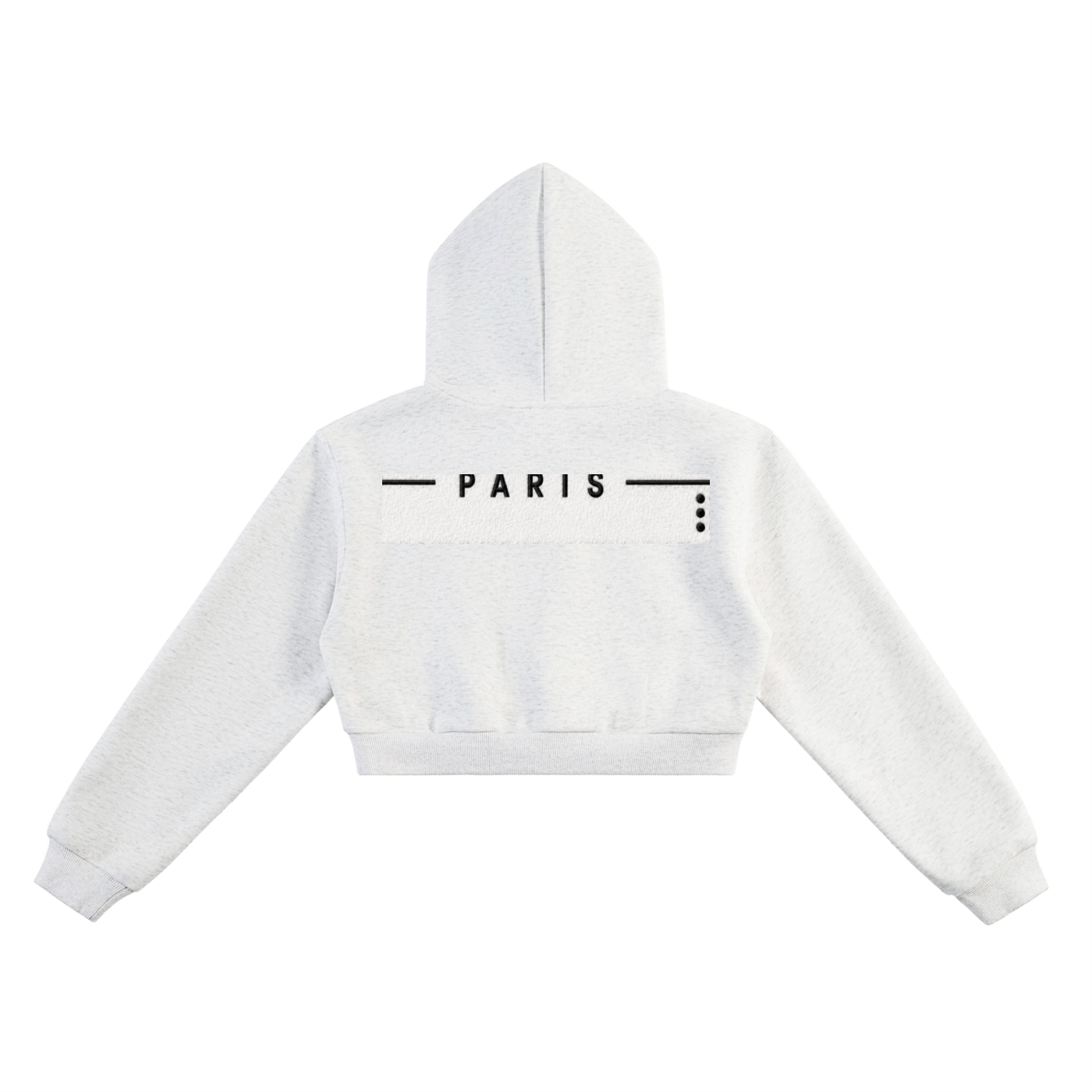 L’ori Ice Paris Woman Cropped Hoodie