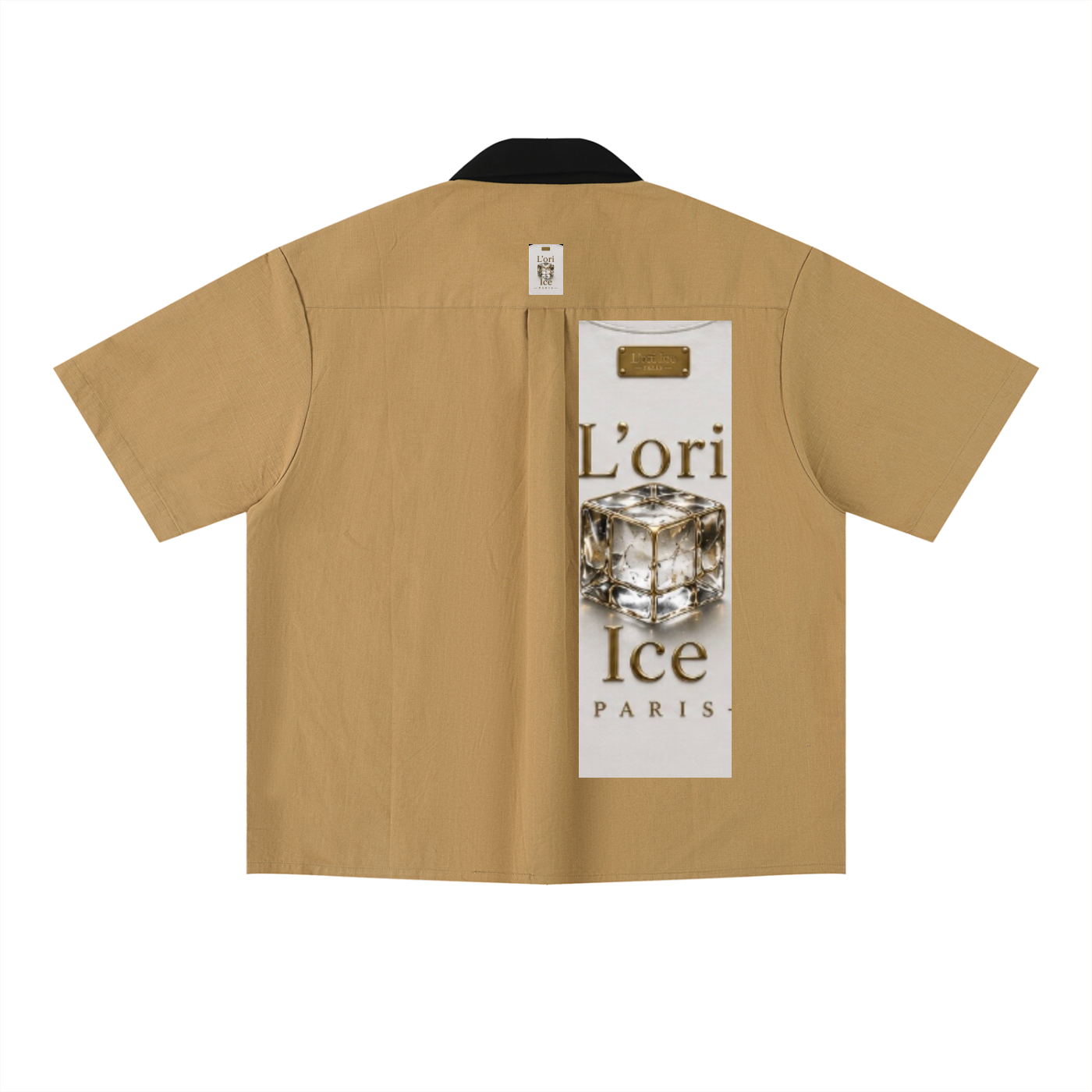 L’ori Ice Paris Unisex Color Block Short Sleeve Shirt