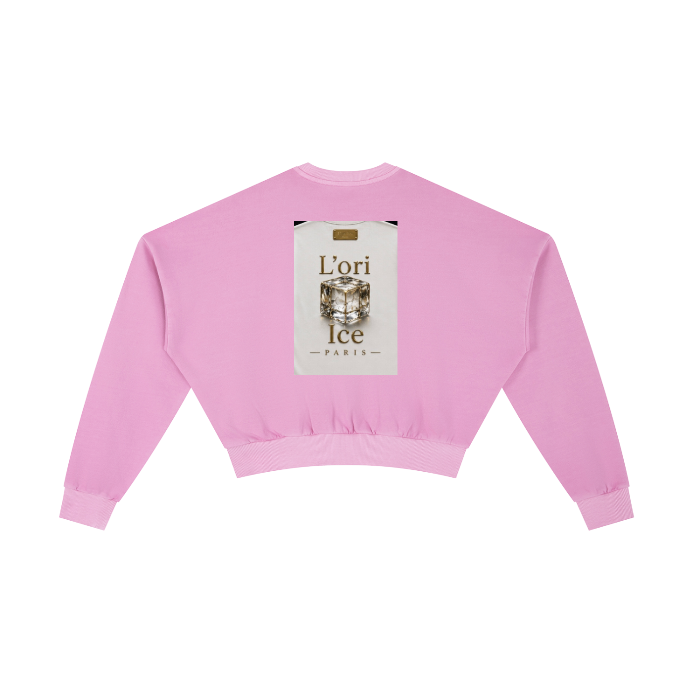 L’ori Ice Paris Vintage Washed Cropped Sweatshirt