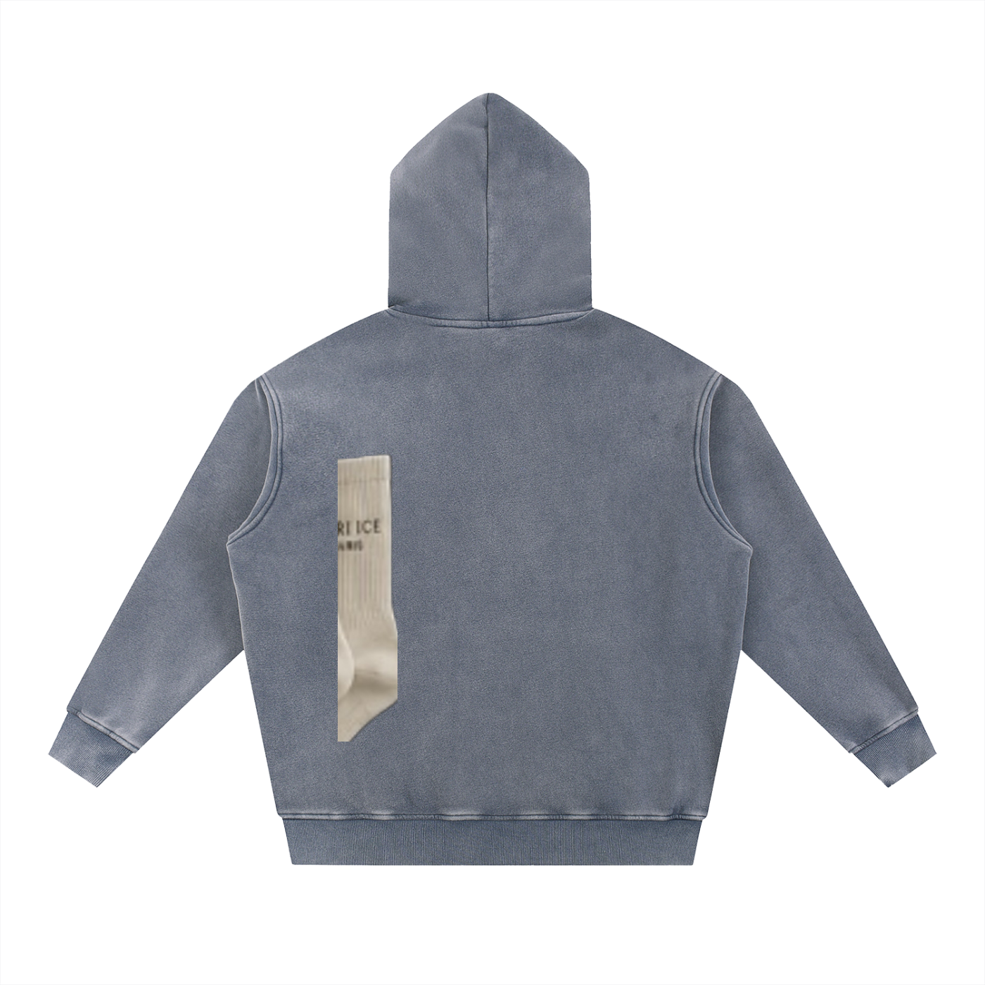 L’ori Ice Paris Snow Wash Fleece Oversize Hoodie