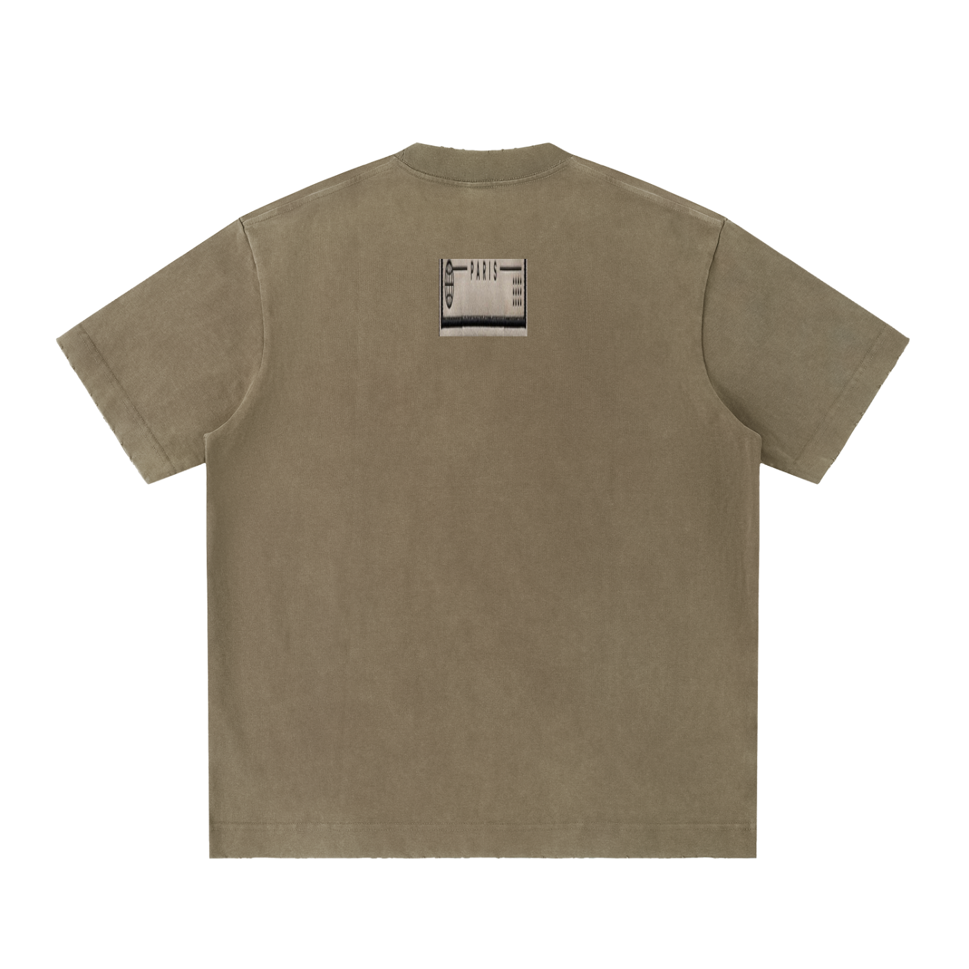 L’ori Ice Paris Frayed T-Shirt