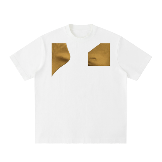 L’ori Ice Paris Heavyweight Vintage Washed Frayed T-Shirt