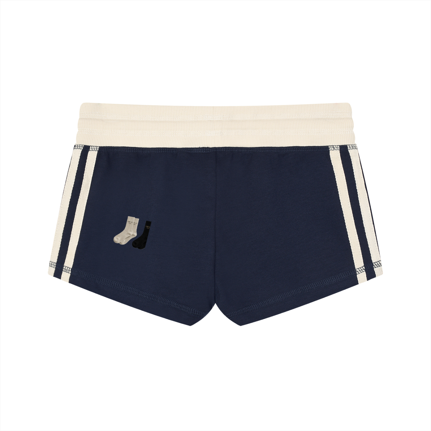 L’ori Ice Paris. Women's Contrast Stripe Track Shorts