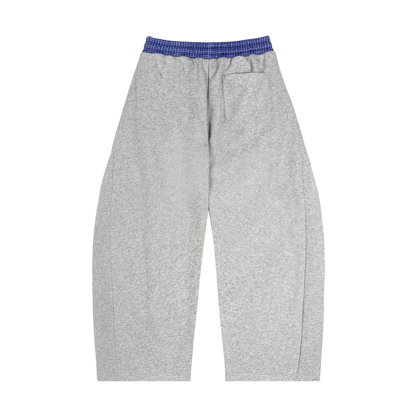L’ori Ice Paris Plaid Waistband Barrel Sweatpants