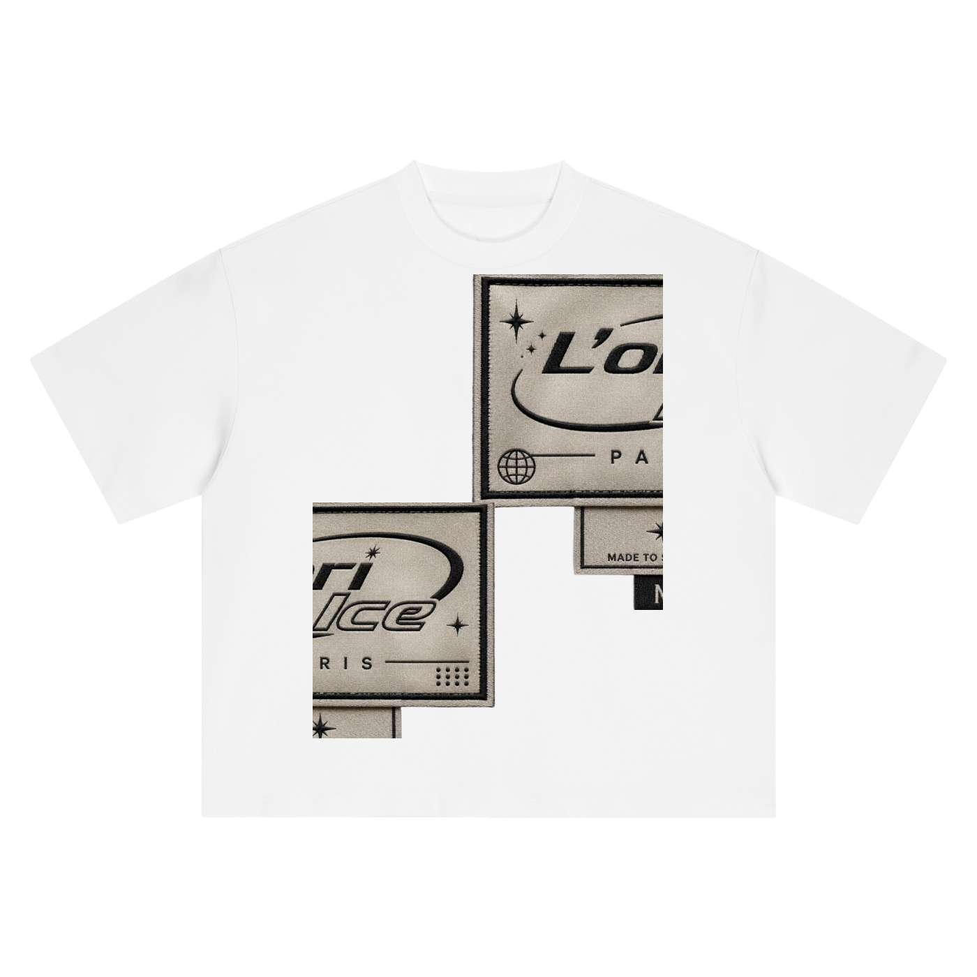 L’ori Ice Paris  Oversized T-Shirt