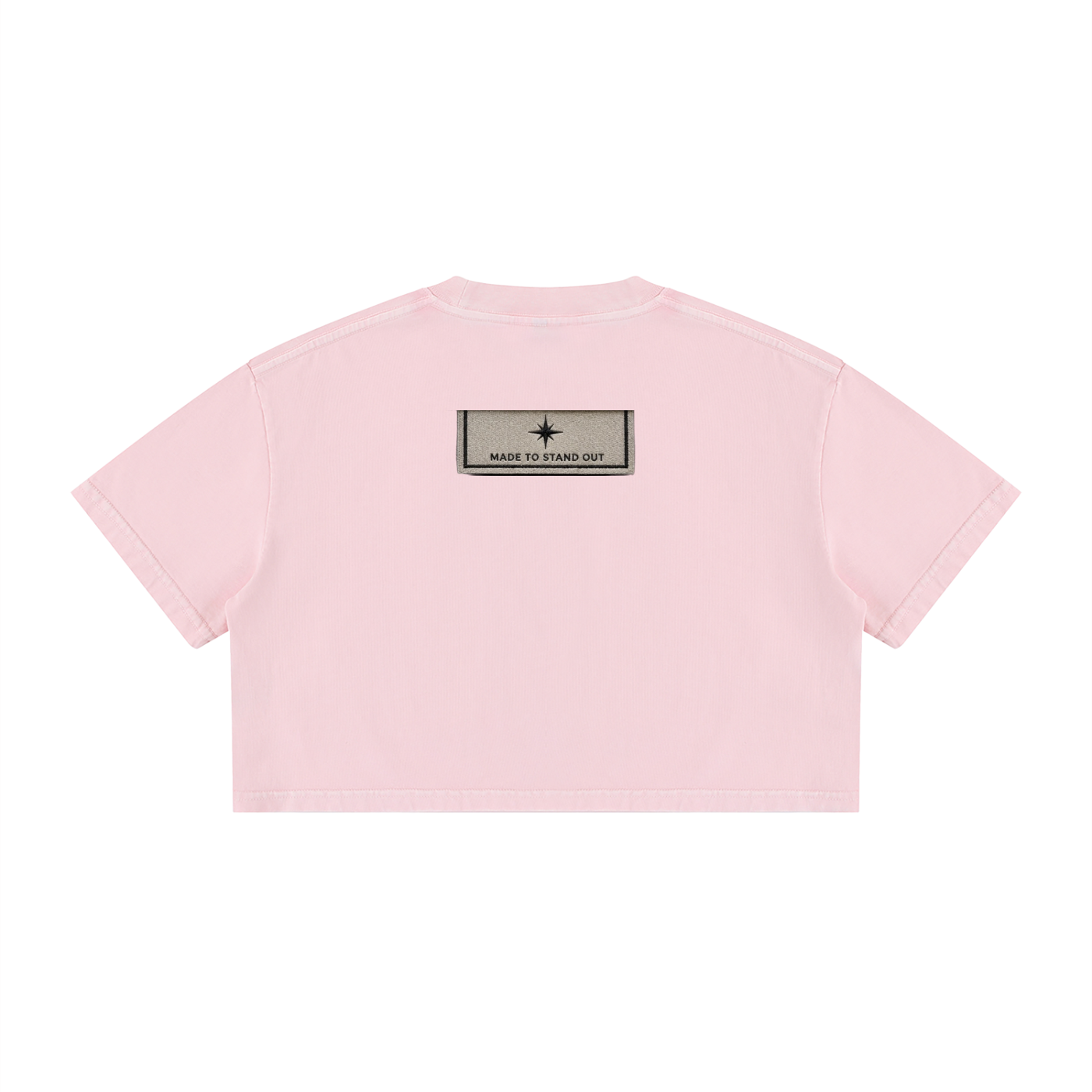 L’ori Ice Paris ( Women's Mineral Wash Cotton Crop T-Shirt