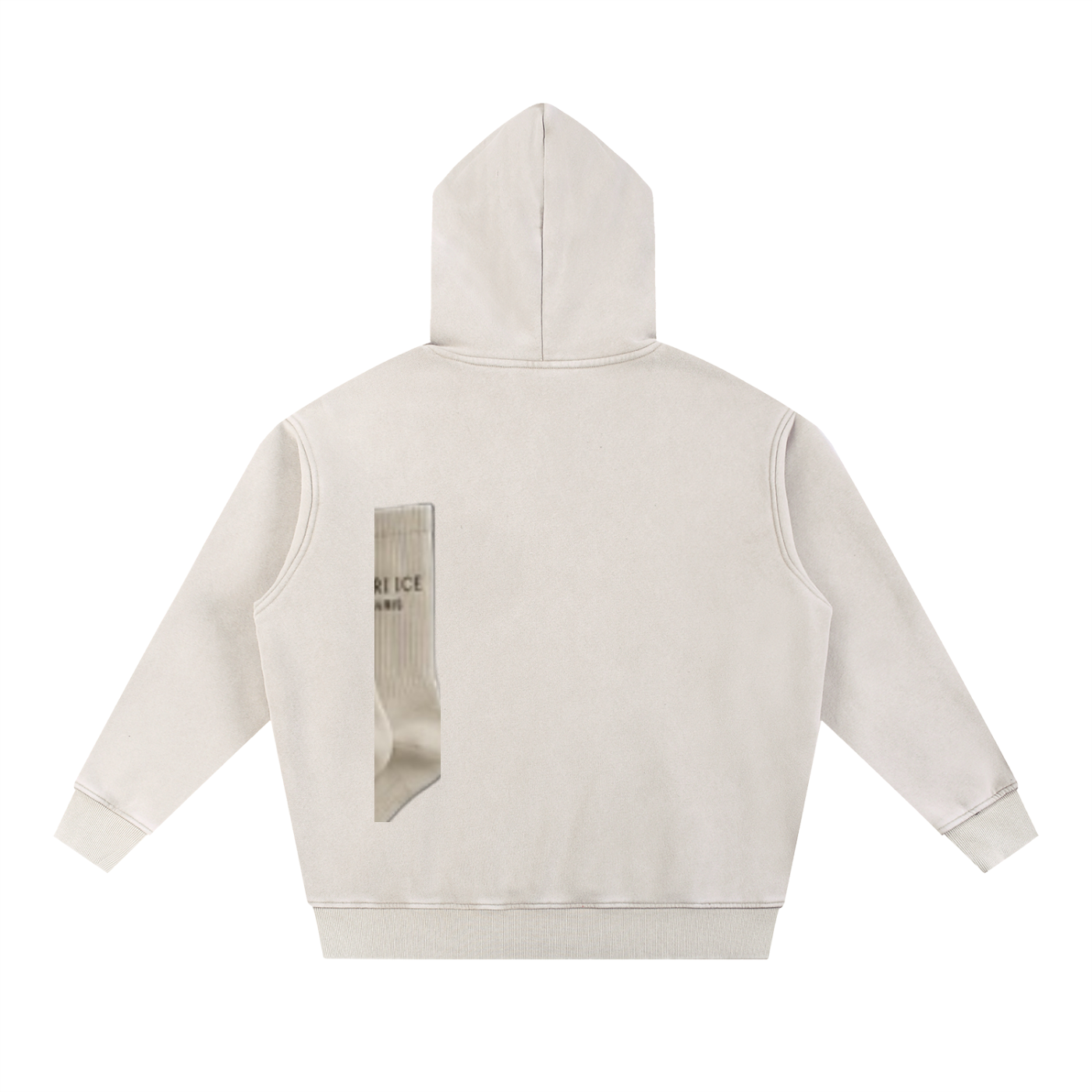 L’ori Ice Paris Snow Wash Fleece Oversize Hoodie