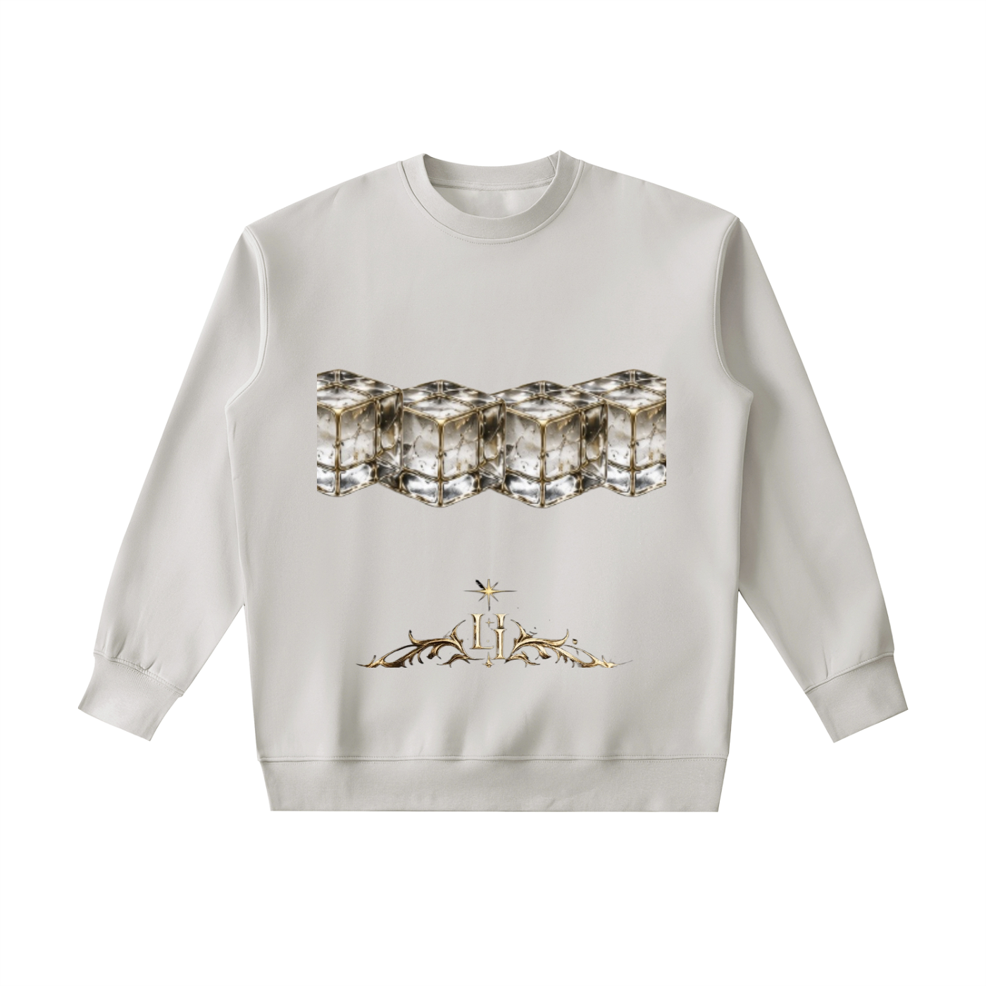 L’ori Ice Paris  Heavyweight Crewneck Sweatshirt