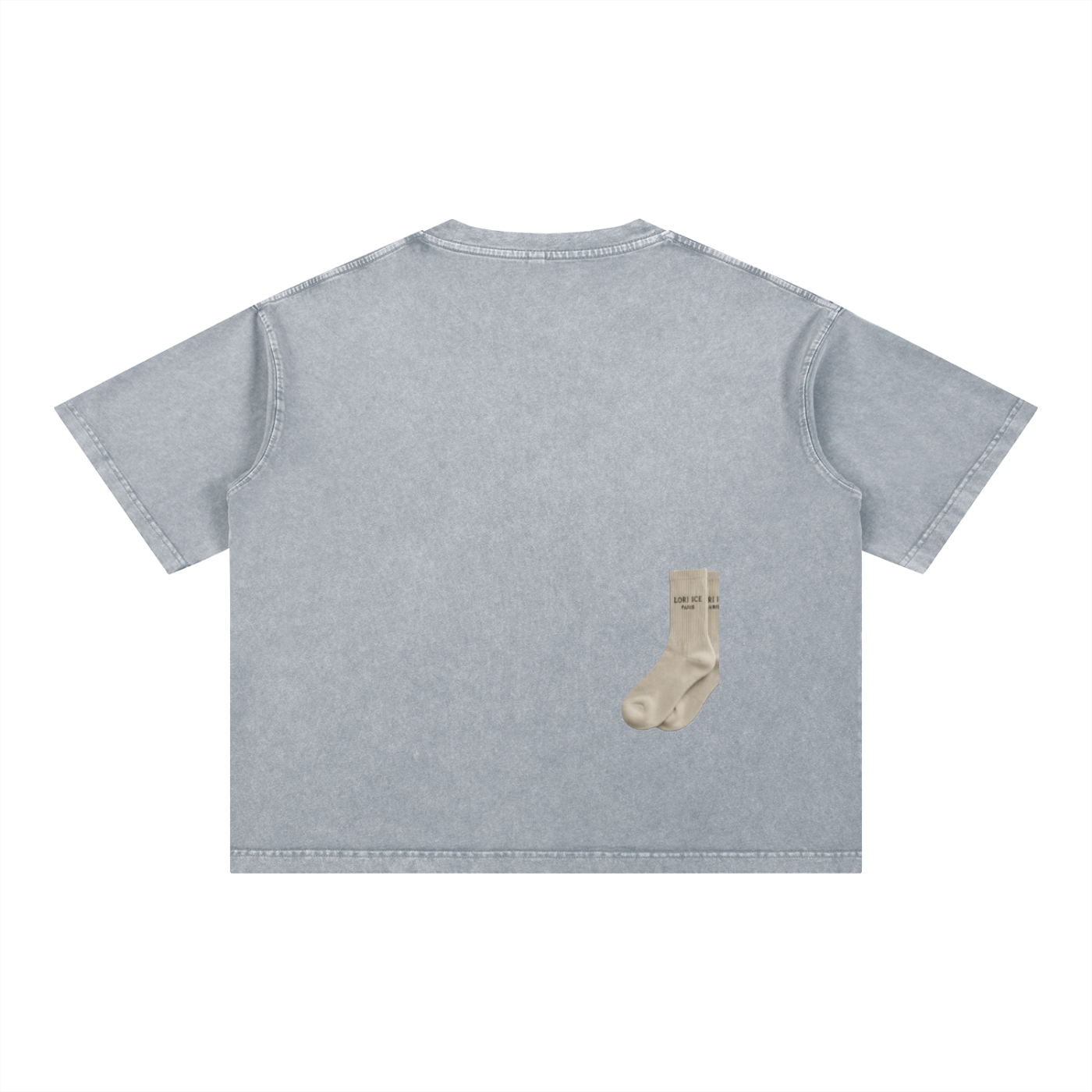 L’ori Ice Paris Mineral Wash Boxy Cotton T-Shirt