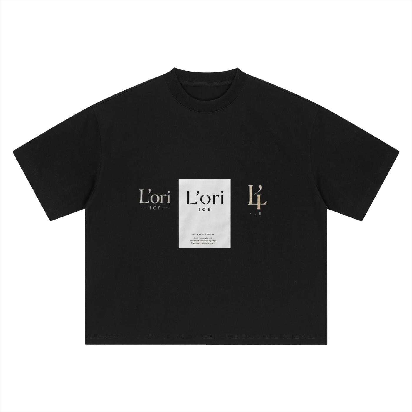 L’ori Ice Paris  Oversized T-Shirt