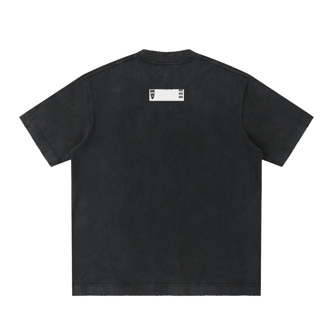 L’ori Ice Paris Heavyweight Vintage Washed Frayed T-Shirt