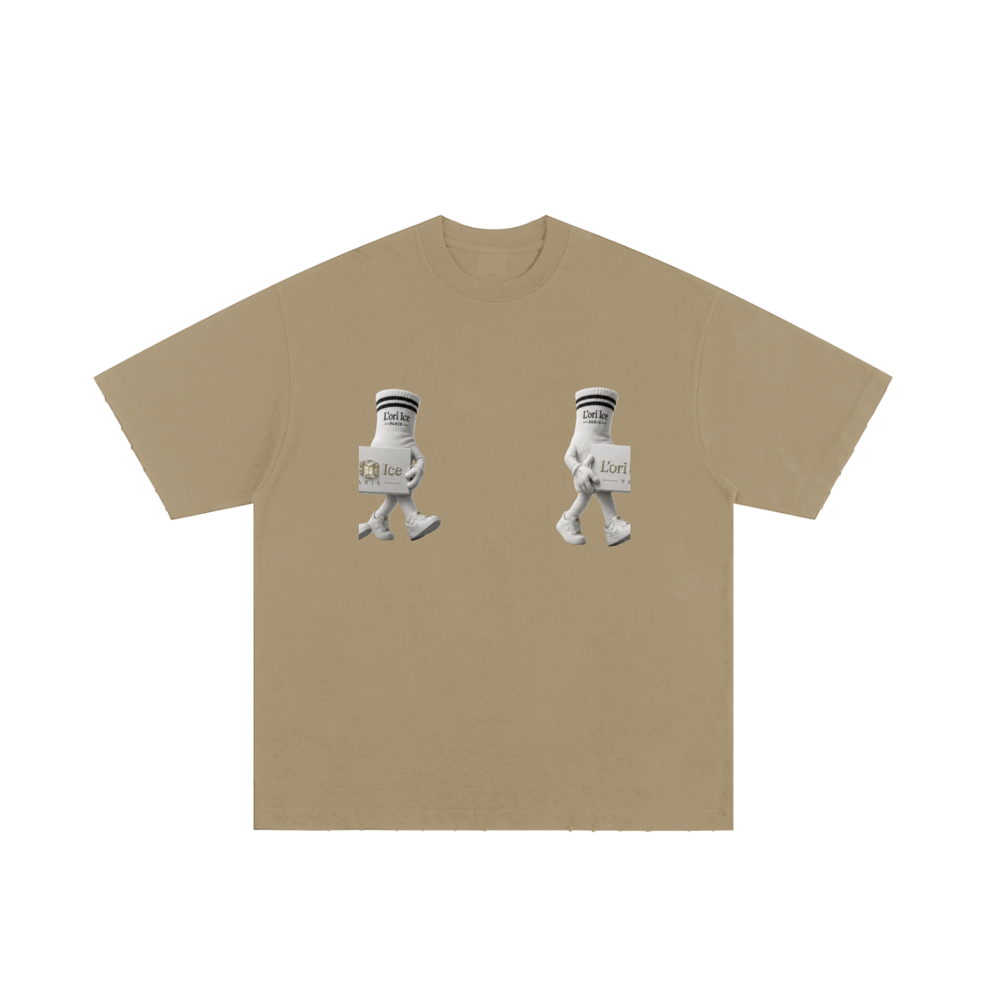 L’ori Ice Paris Heavyweight Hand-frayed T-Shirt