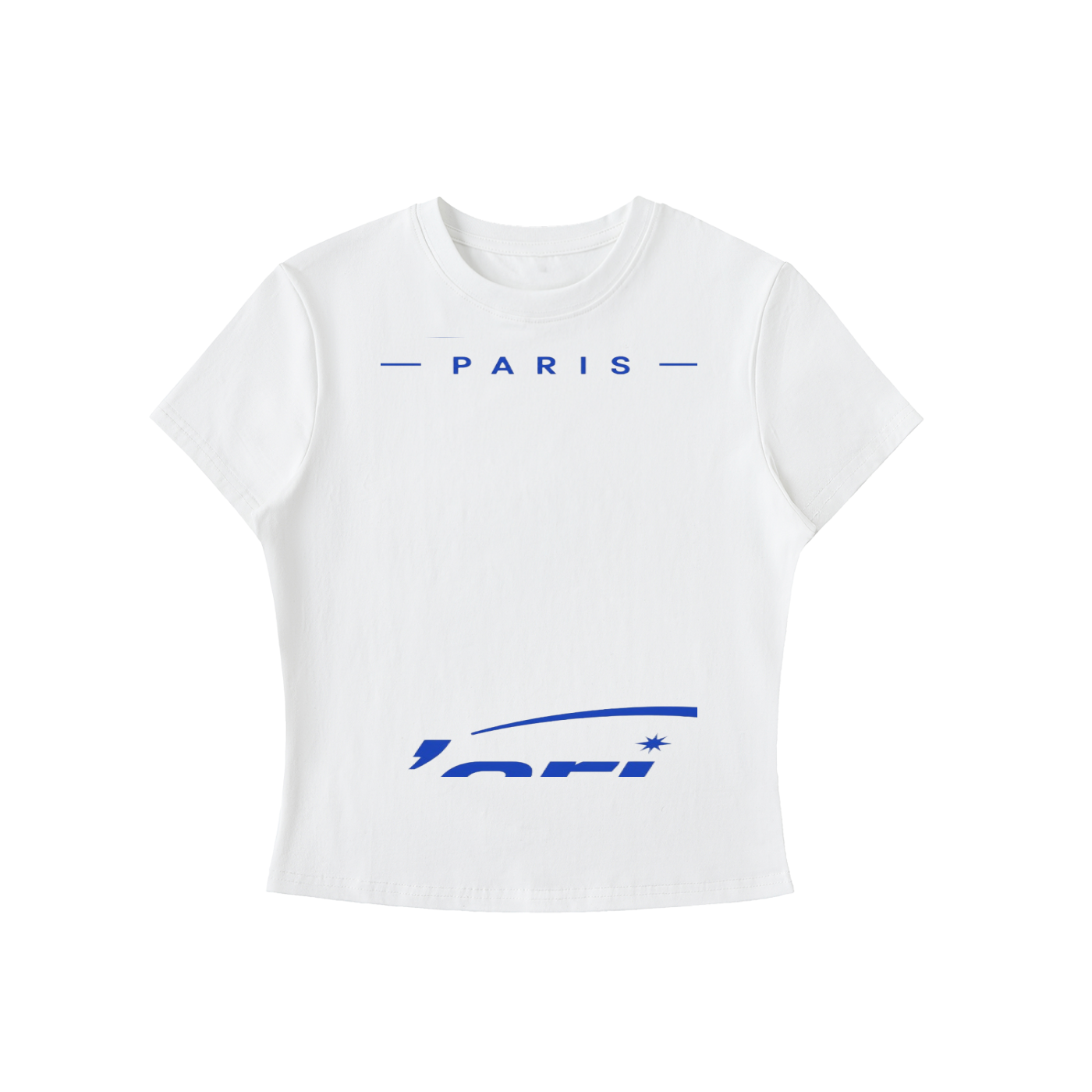 L’ori Ice Paris  Bodycon Crewneck T-Shirt
