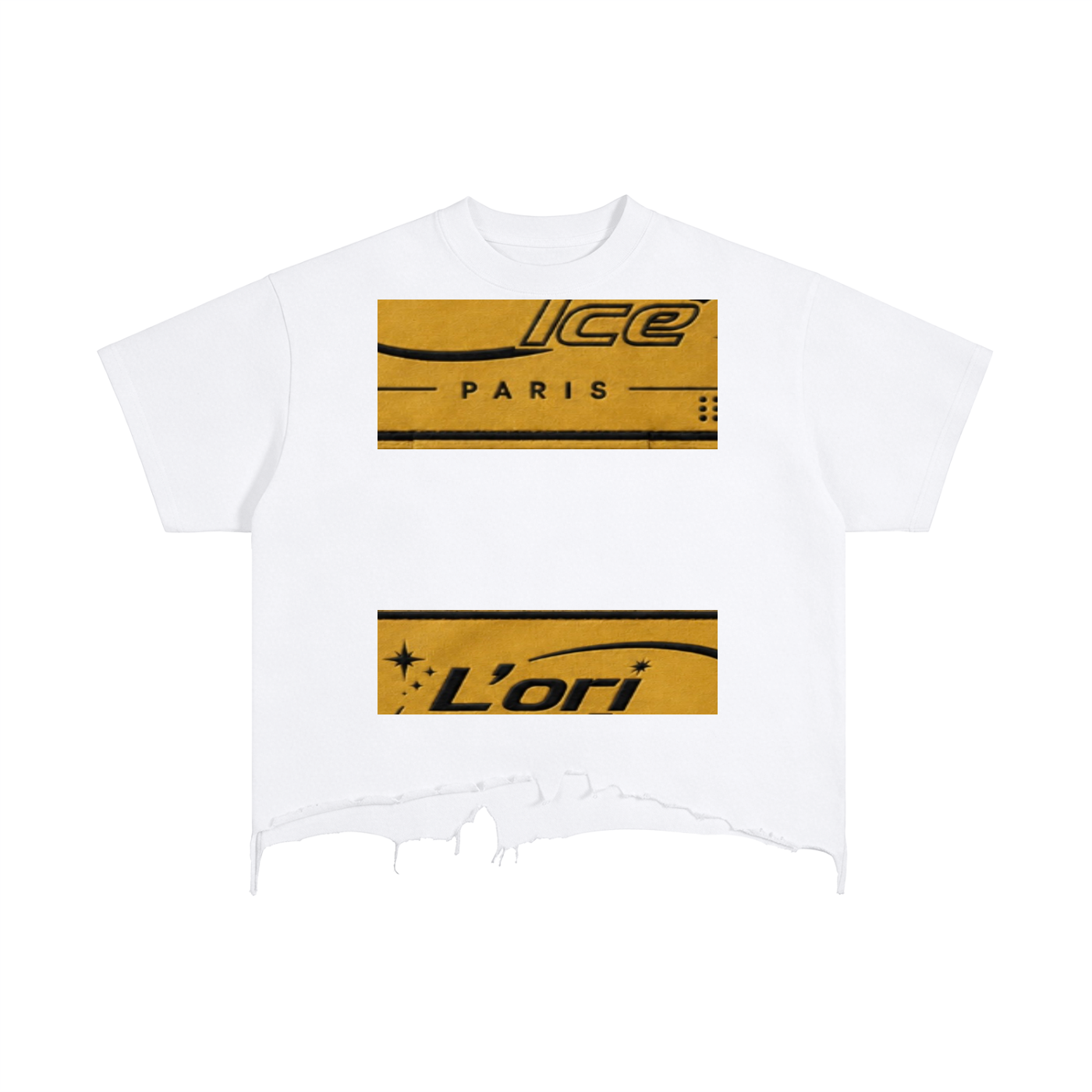 L’ori Ice Paris  Hem T-Shirt