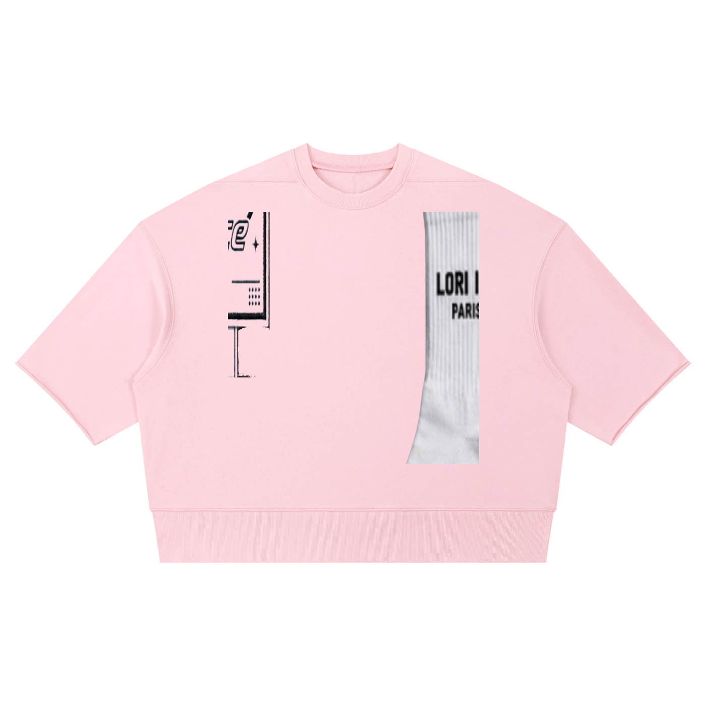 L’ori Ice Paris Unisex Mineral Wash Boxy Raw Edge T-Shirt