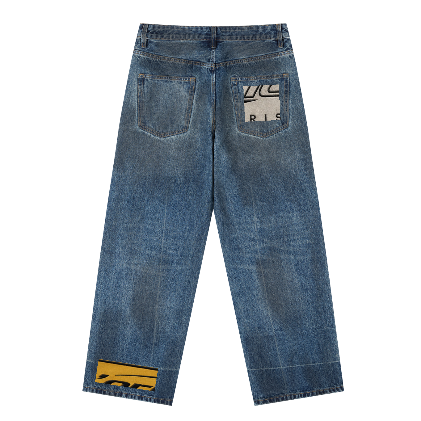 L’ori Ice Paris  Baggy Denim Jeans