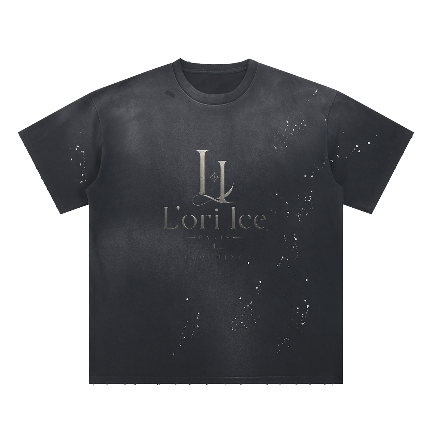 L’ori Ice Paris  Sunfade Paint Splatter T-Shirt