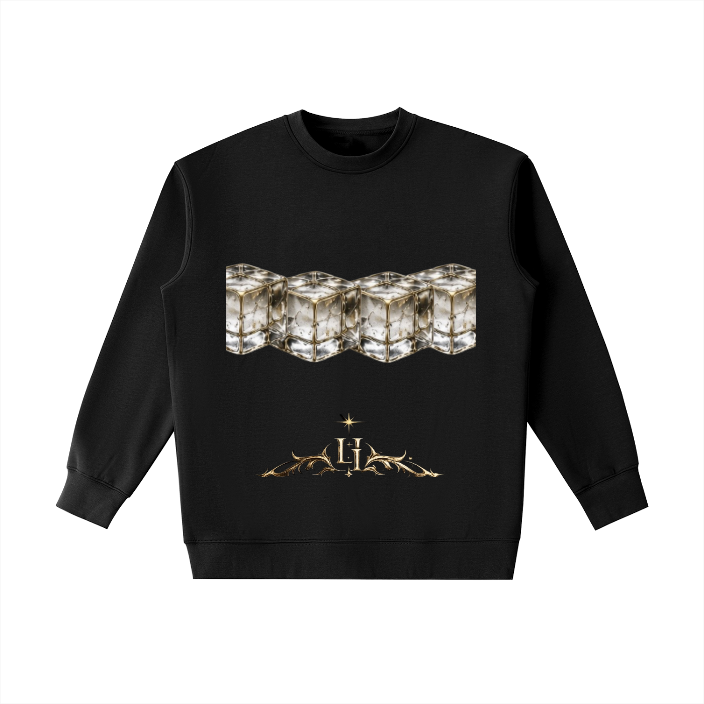 L’ori Ice Paris  Heavyweight Crewneck Sweatshirt