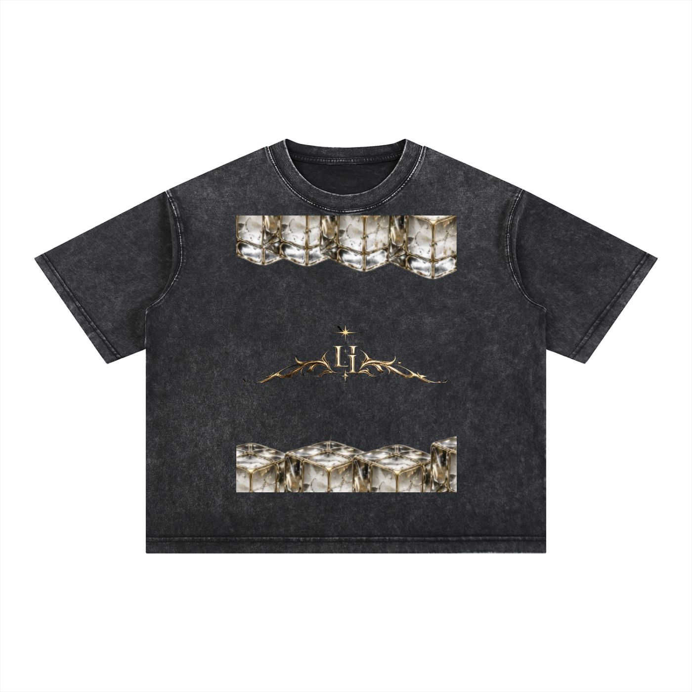 L’ori Ice Paris Mineral Wash Boxy Cotton T-Shirt