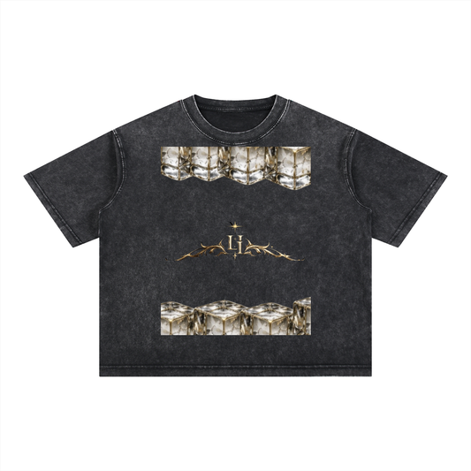 L’ori Ice Paris Mineral Wash Boxy Cotton T-Shirt