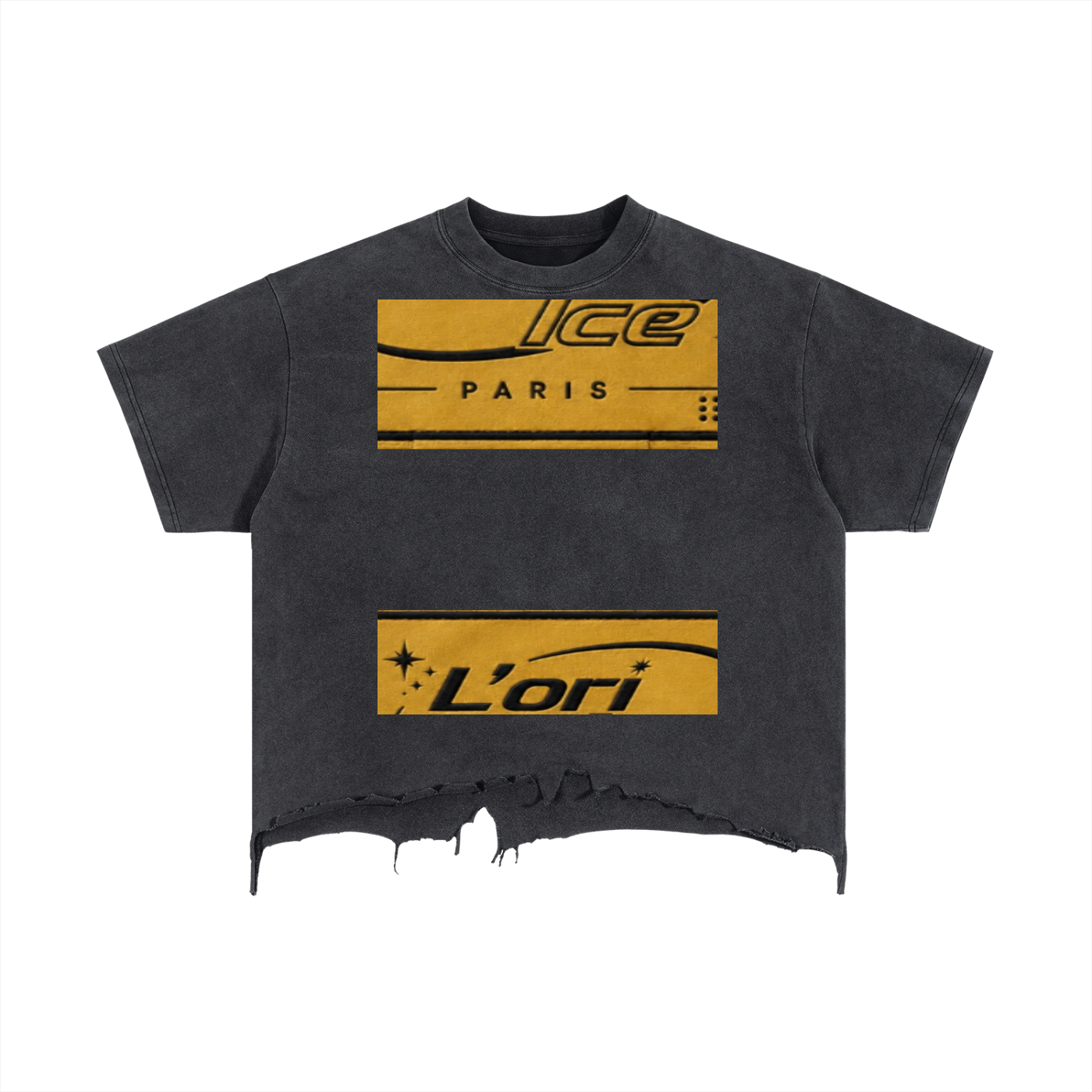 L’ori Ice Paris  Hem T-Shirt