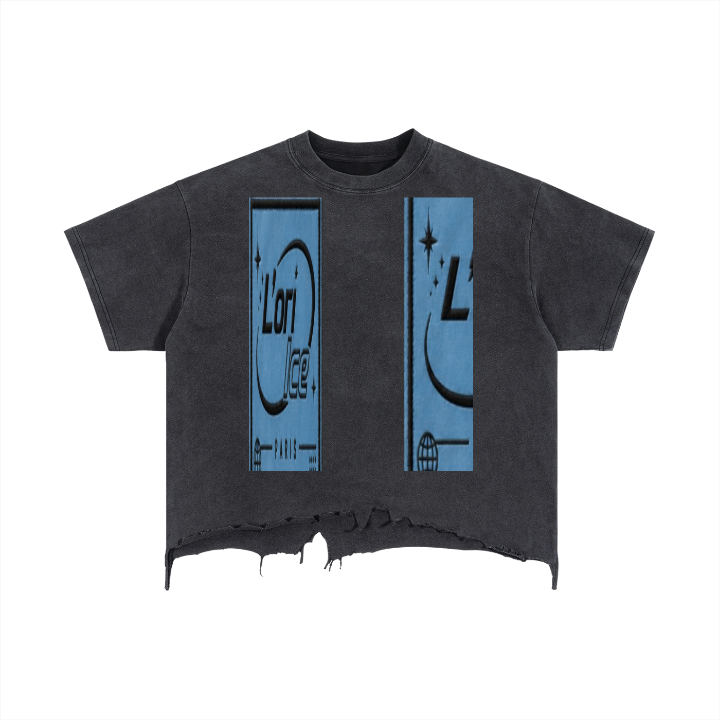 L’ori Ice Paris Hem T-Shirt