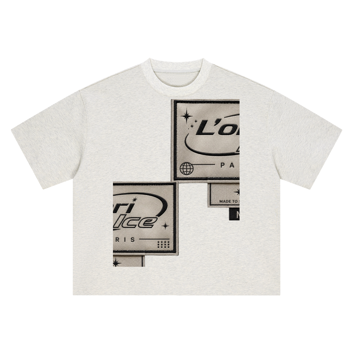 L’ori Ice Paris  Oversized T-Shirt