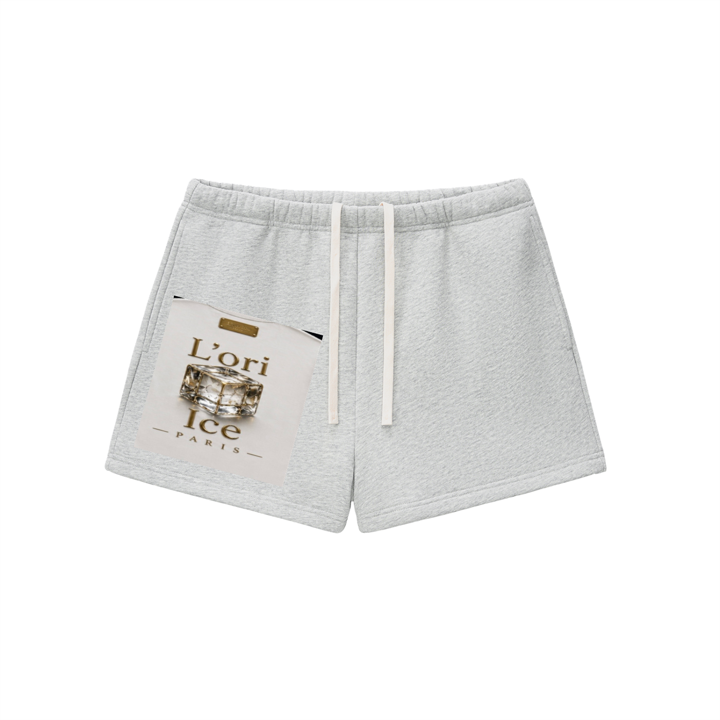 L’ori Ice Paris Essential Fleece Drawstring Sweatshorts