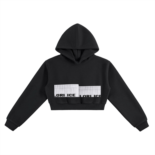 L’ori Ice Paris Woman  Cropped Hoodie