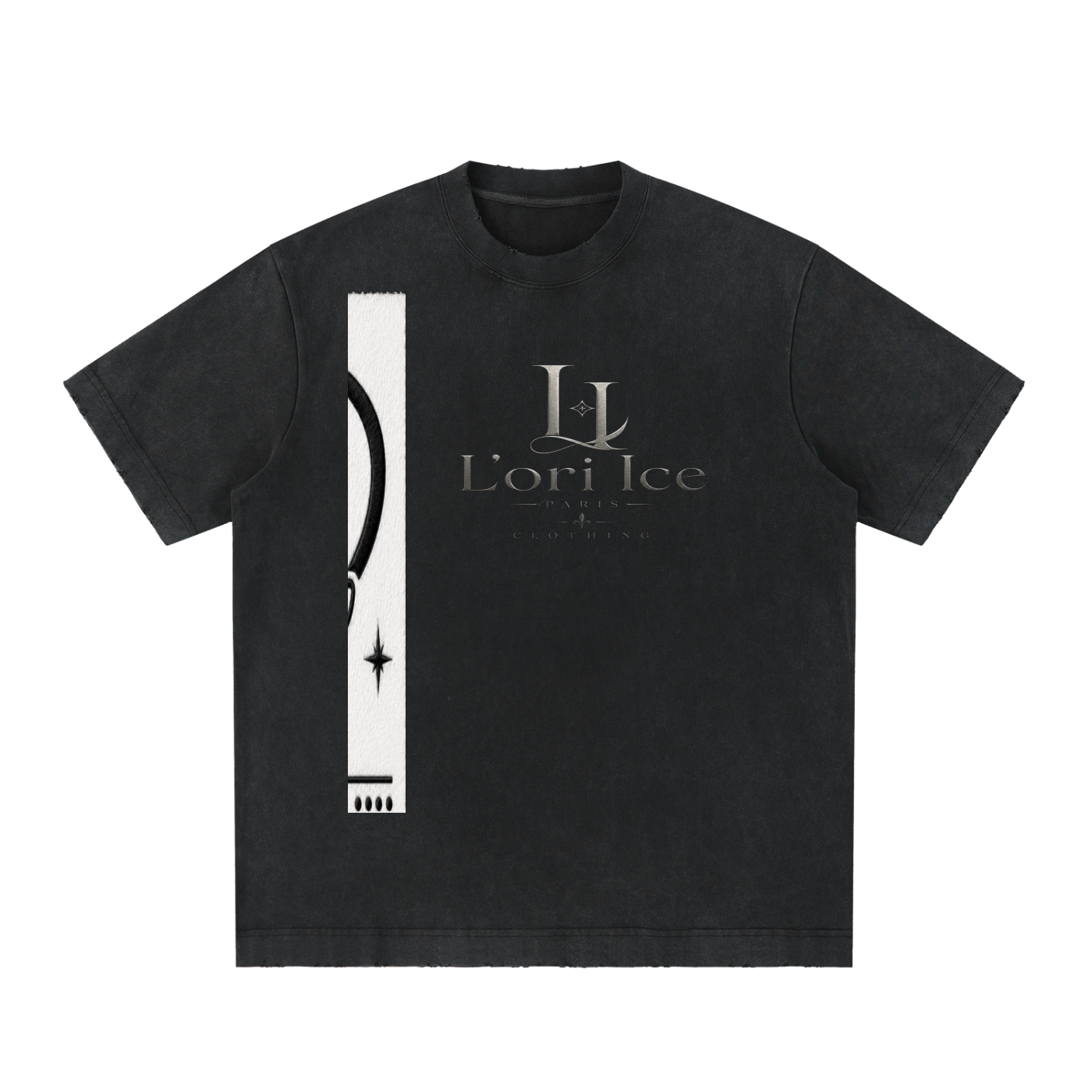 L’ori Ice Paris  Frayed T-Shirt