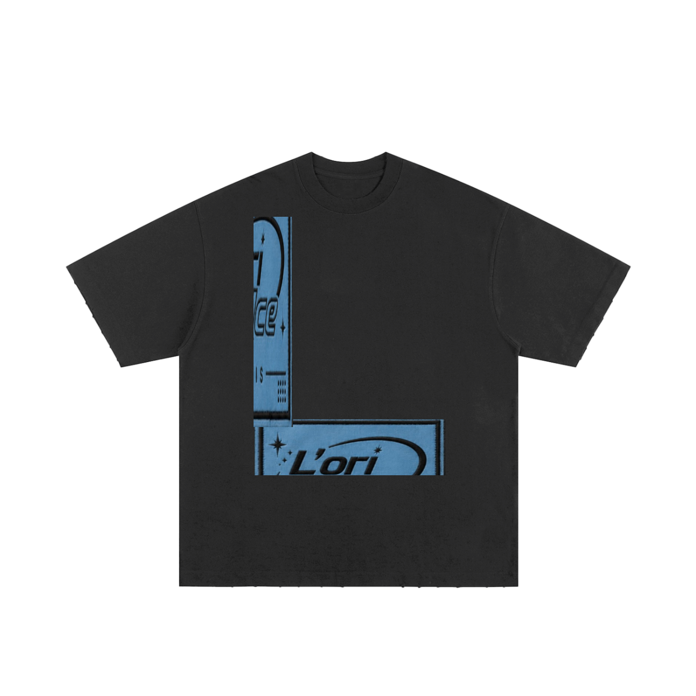 L’ori Ice Paris Hand-frayed T-Shirt