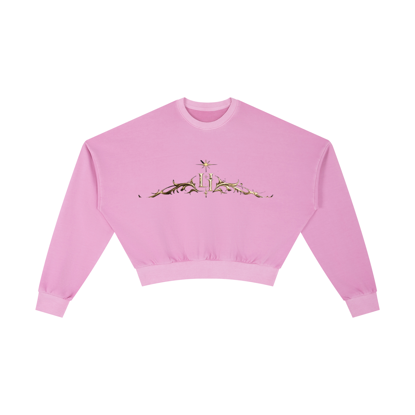 L’ori Ice Paris Vintage Washed Cropped Sweatshirt