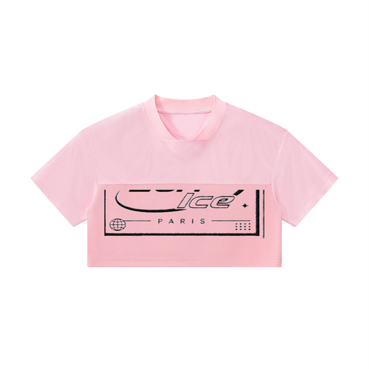 L’ori Ice Paris ( Women’s Cropped Paneled V-Neck Jersey