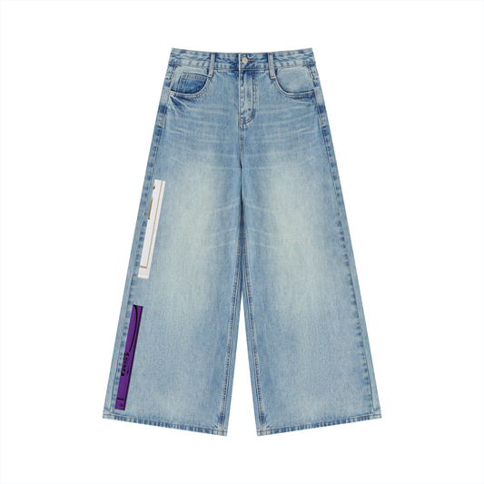 L’ori Ice Paris ( Women’s Vintage Wash Wide Leg Jeans
