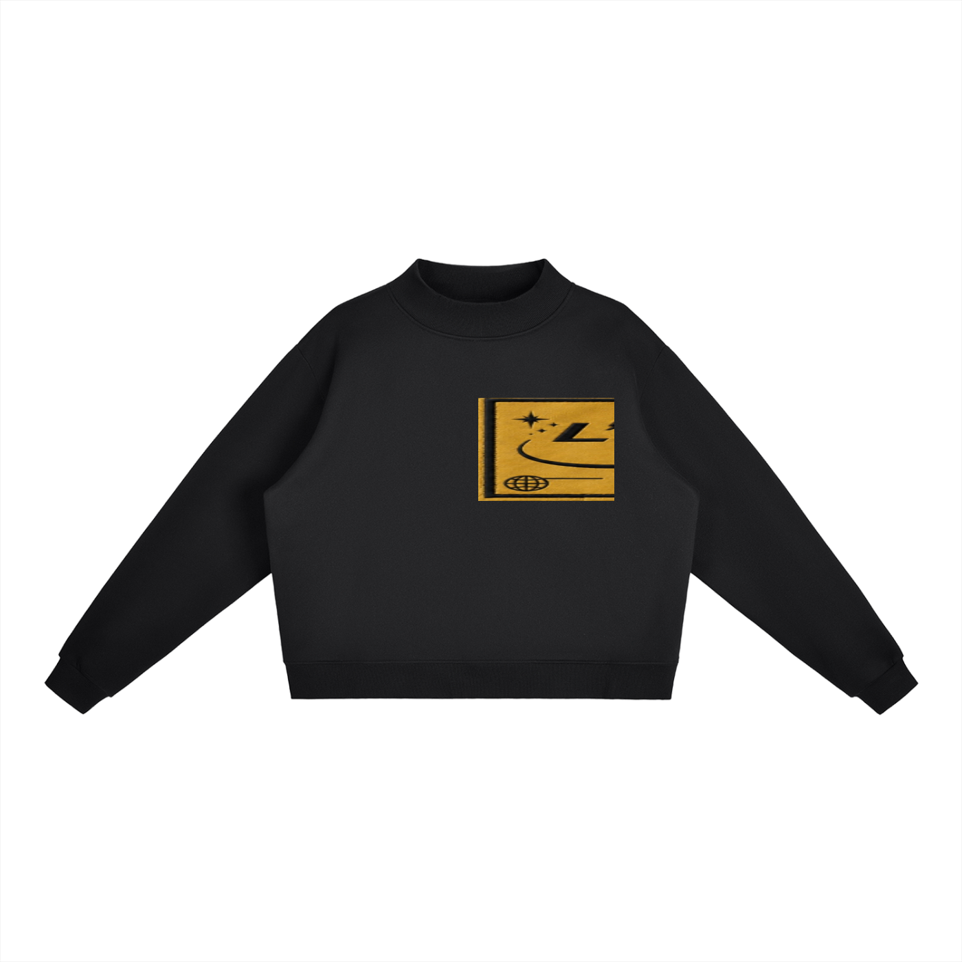 L’ori Ice Female  Mock-Neck Crew Sweatshirt