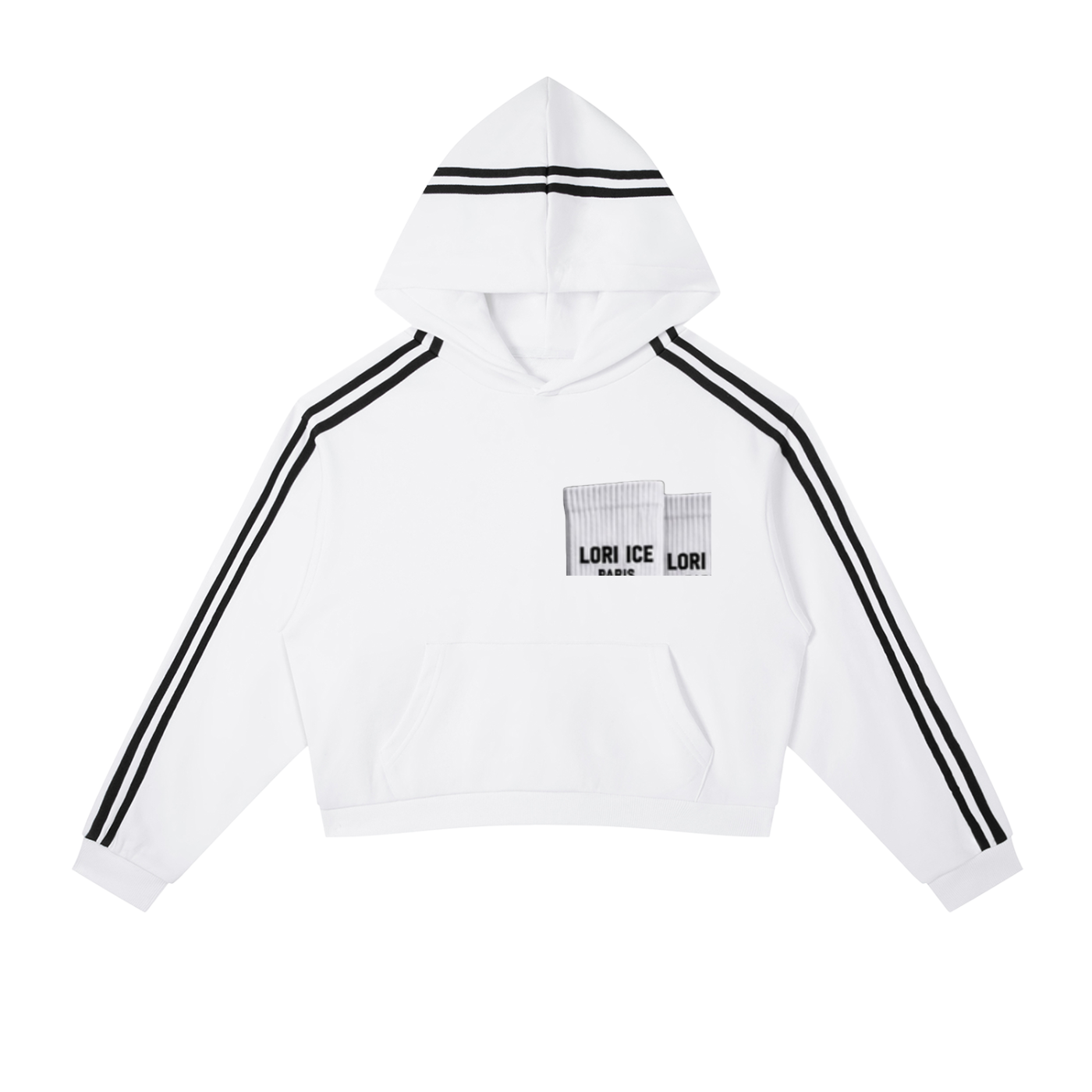 L’ori Ice Paris Female Cropped Hoodie