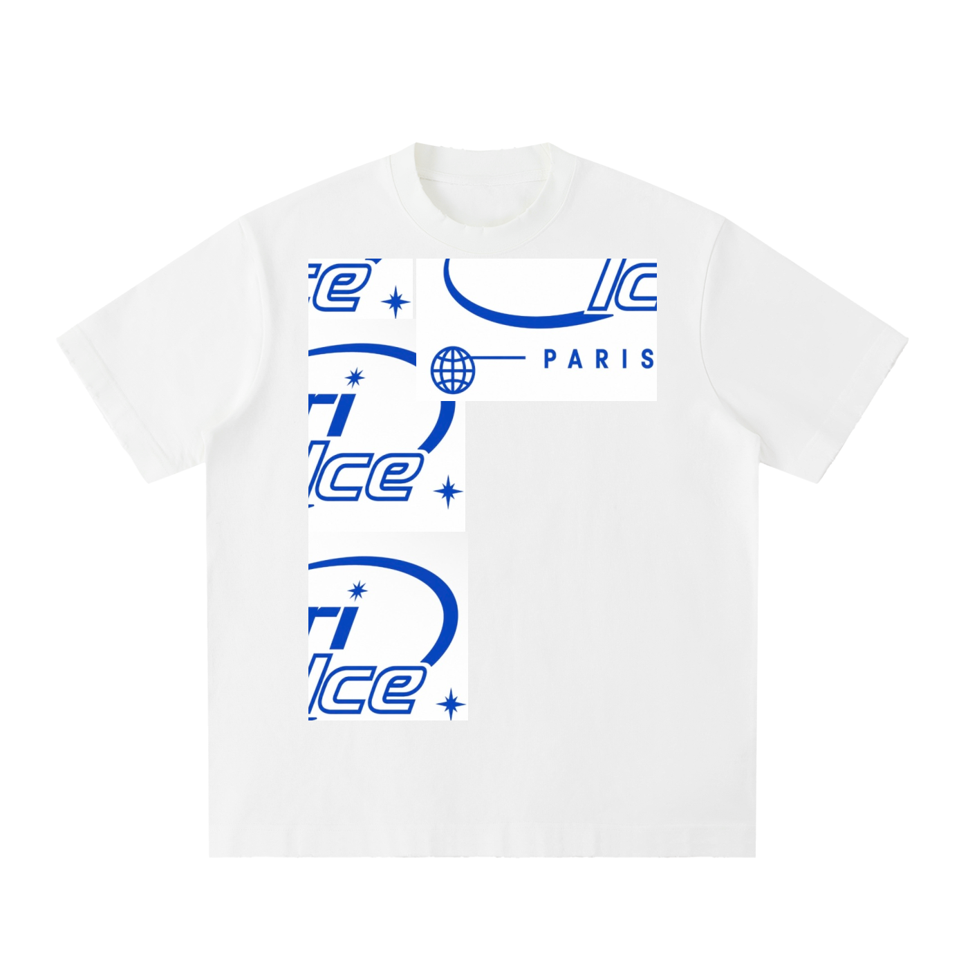 L’ori Ice Paris Frayed T-Shirt