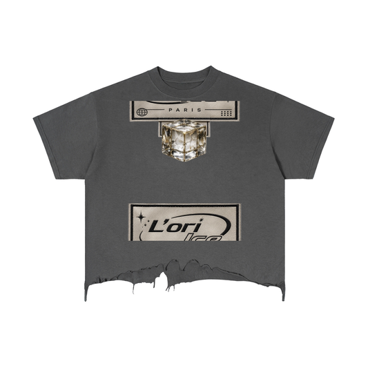 L’ori Ice Paris Hem T-Shirt