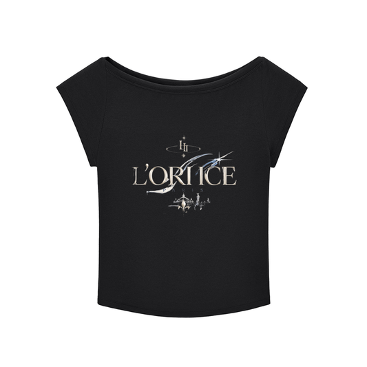 L’ori Ice Paris Essential Wide Neck Baby T-shirt