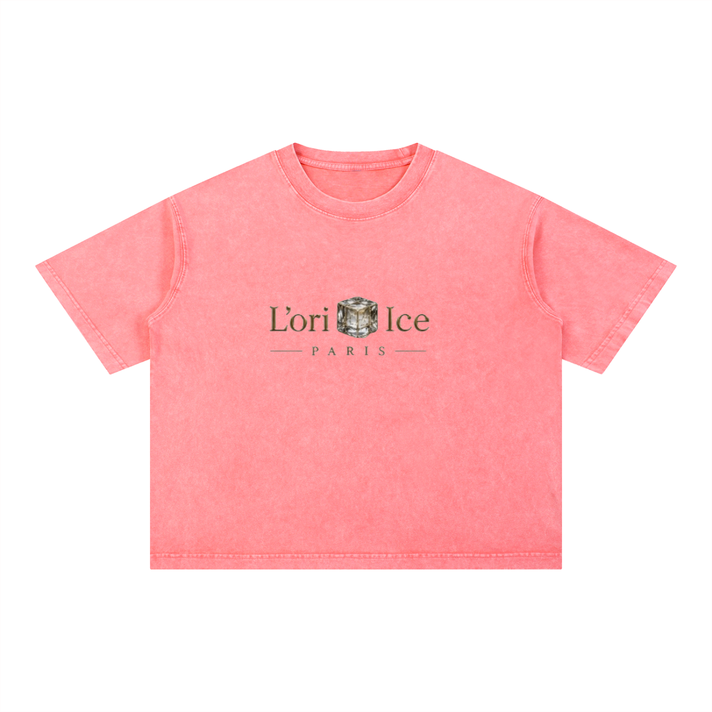L’ori Ice Paris Mineral Wash Boxy Cotton T-Shirt