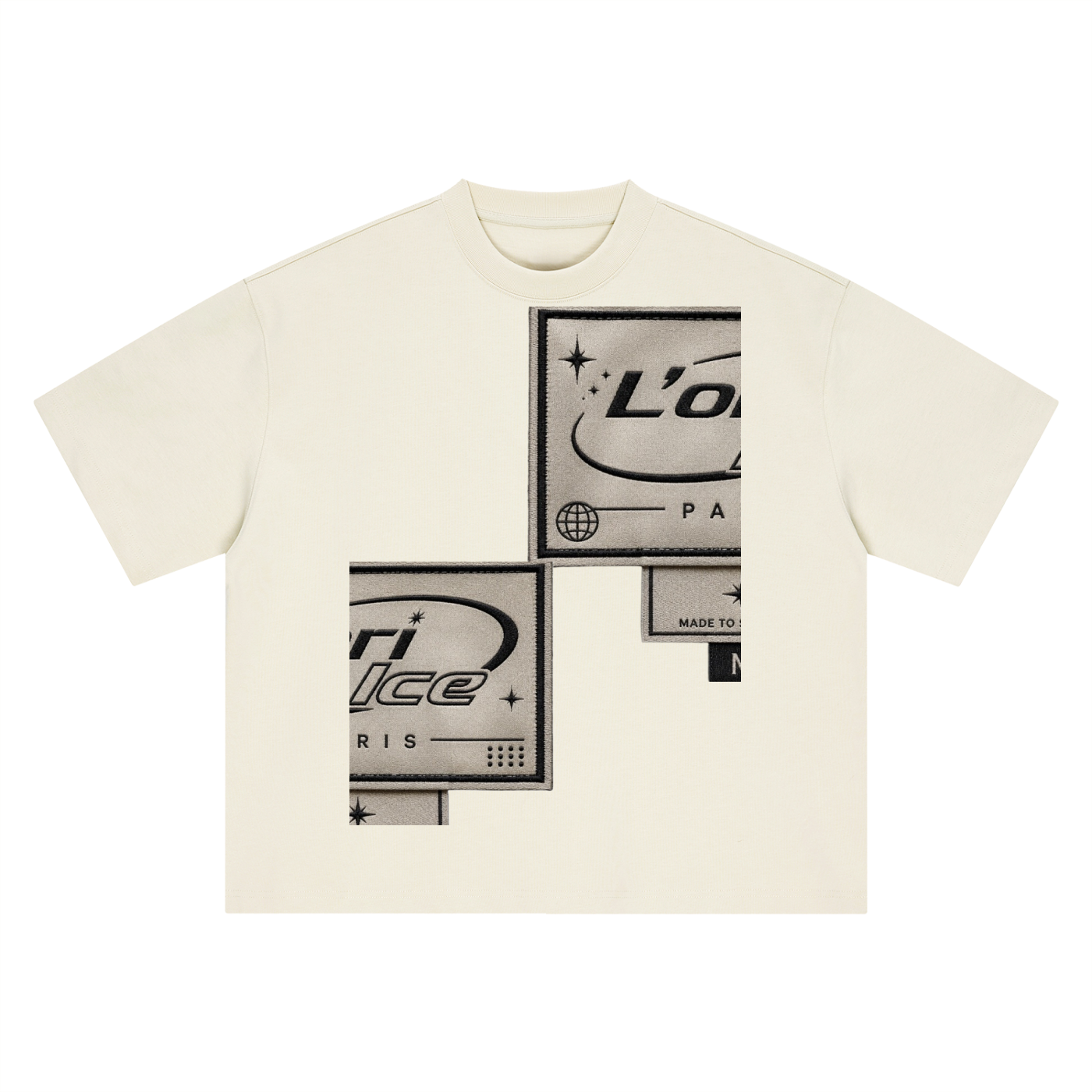 L’ori Ice Paris  Oversized T-Shirt