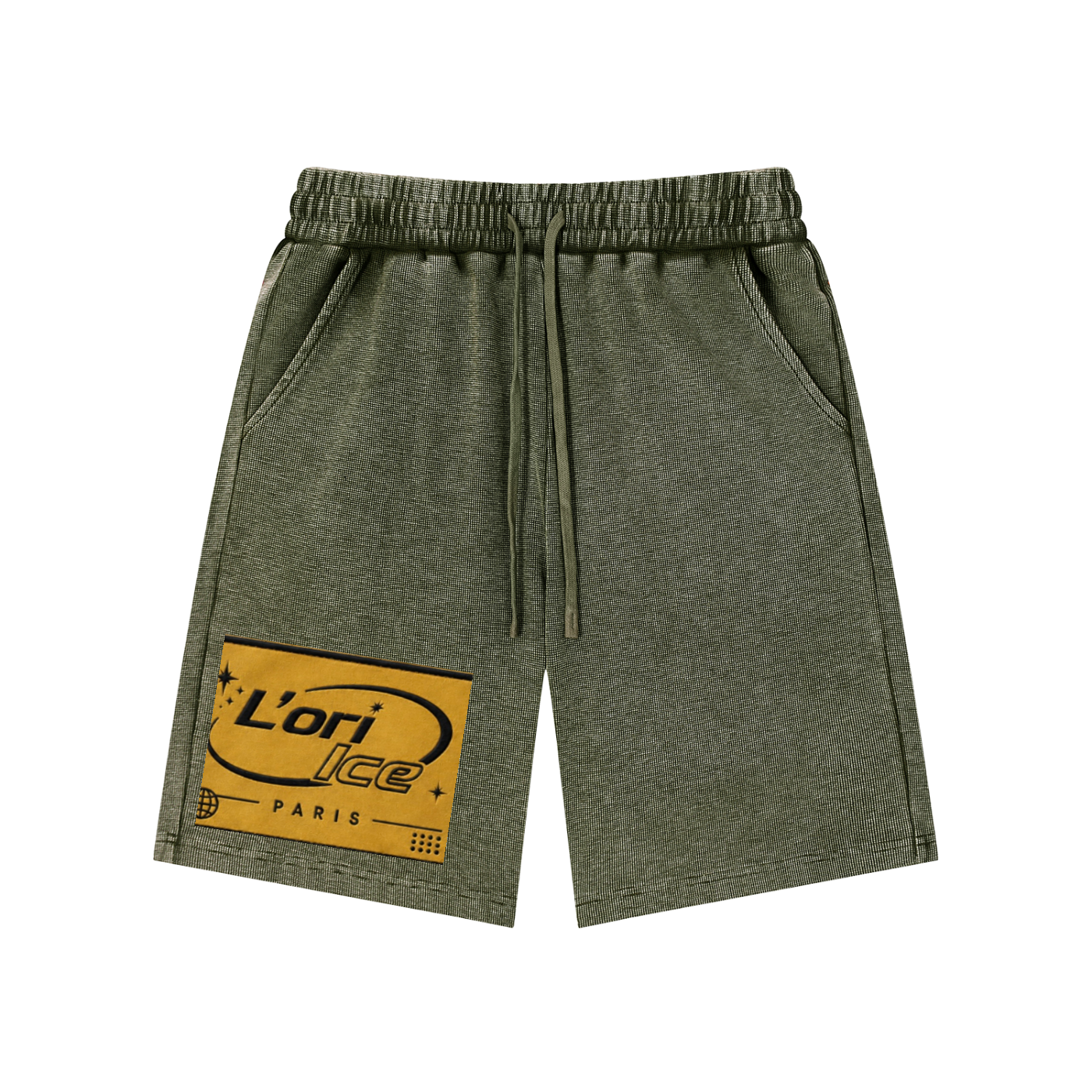 L’ori Ice Paris  Waffle Knit Shorts