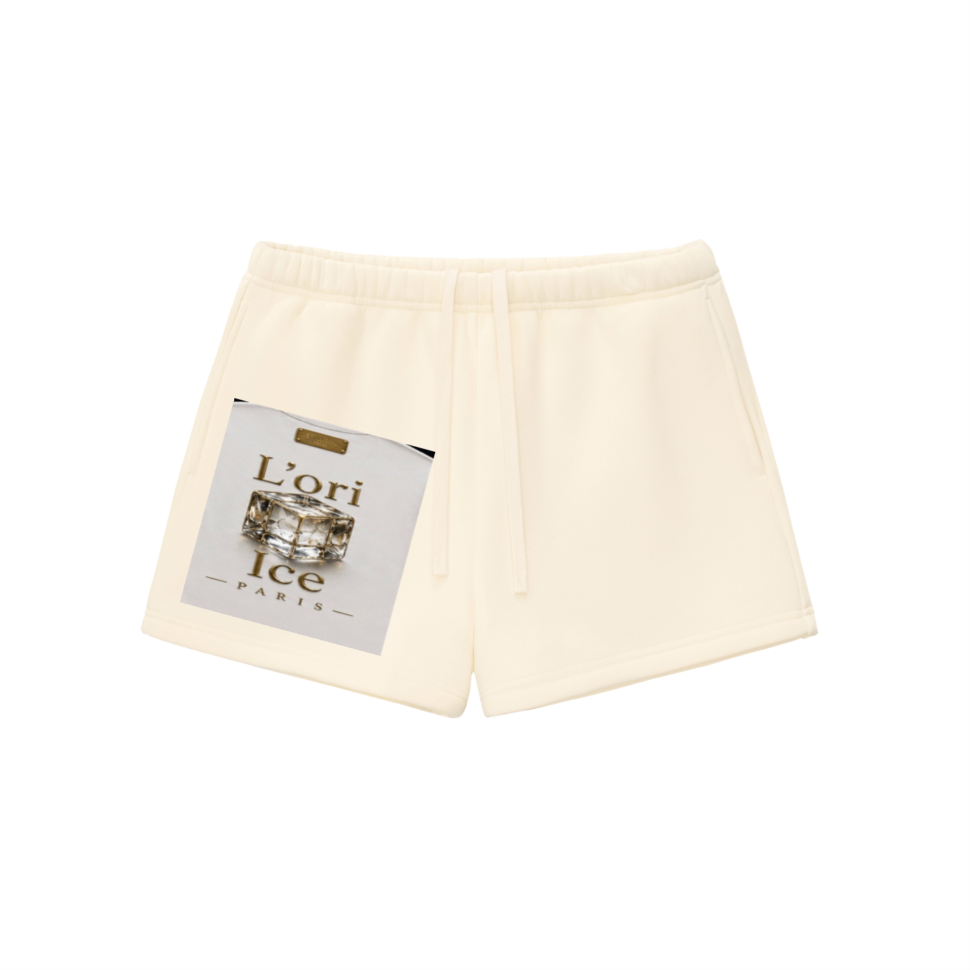 L’ori Ice Paris Essential Fleece Drawstring Sweatshorts