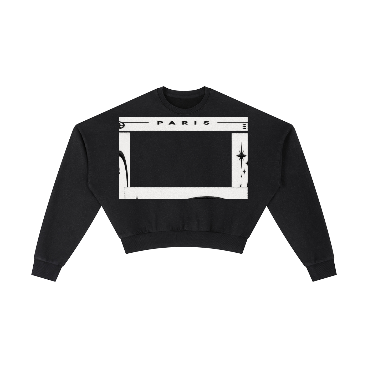 L’ori Ice Paris (Female)Washed Cropped Sweatshirt