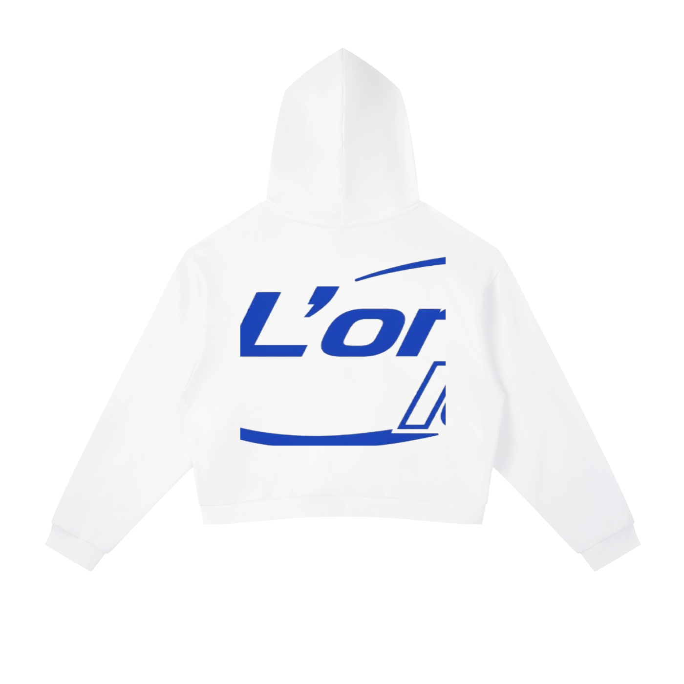 L’ori Ice Paris ( Woman  Stripe Cropped Hoodie