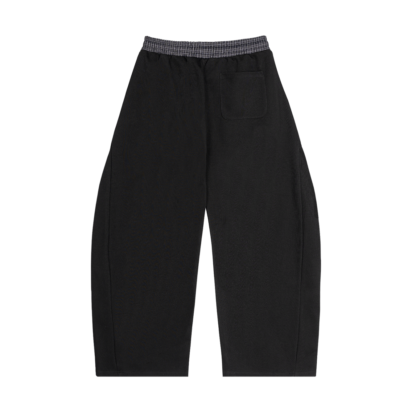 L’ori Ice Paris Plaid Waistband Barrel Sweatpants