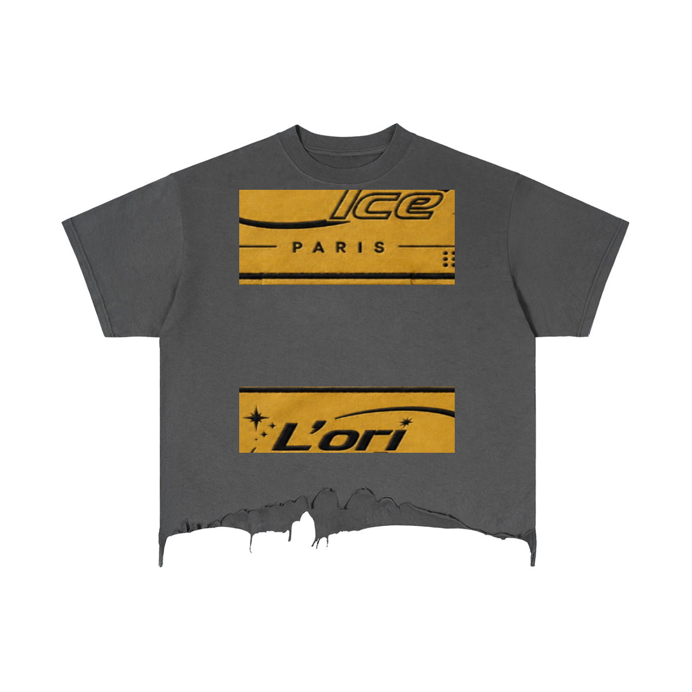 L’ori Ice Paris  Hem T-Shirt