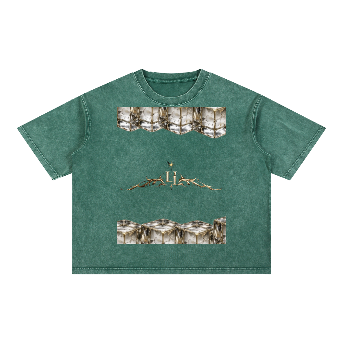 L’ori Ice Paris Mineral Wash Boxy Cotton T-Shirt