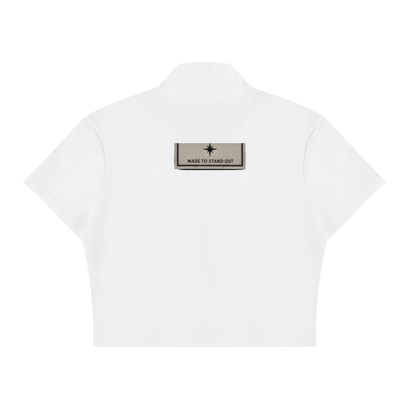 L’ori Ice Paris Women's Cropped Full Zip Short Sleeve T-Shirt