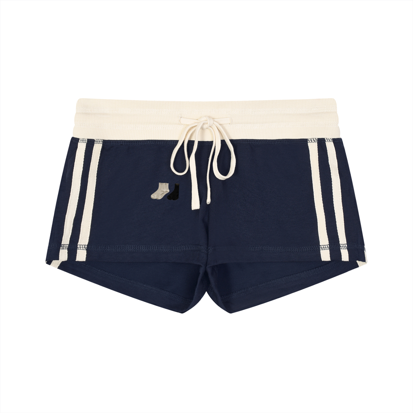 L’ori Ice Paris. Women's Contrast Stripe Track Shorts
